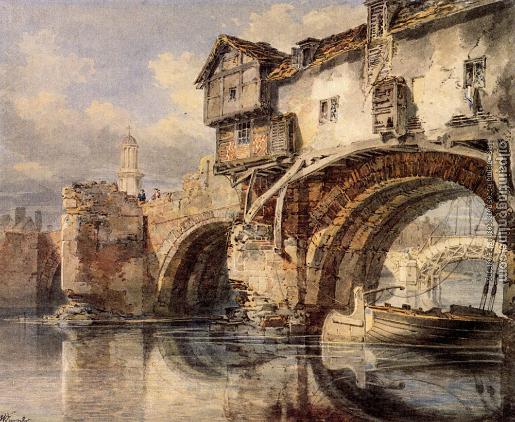 Turner, Joseph Mallord William - Welsh Bridge at Shrewsbury